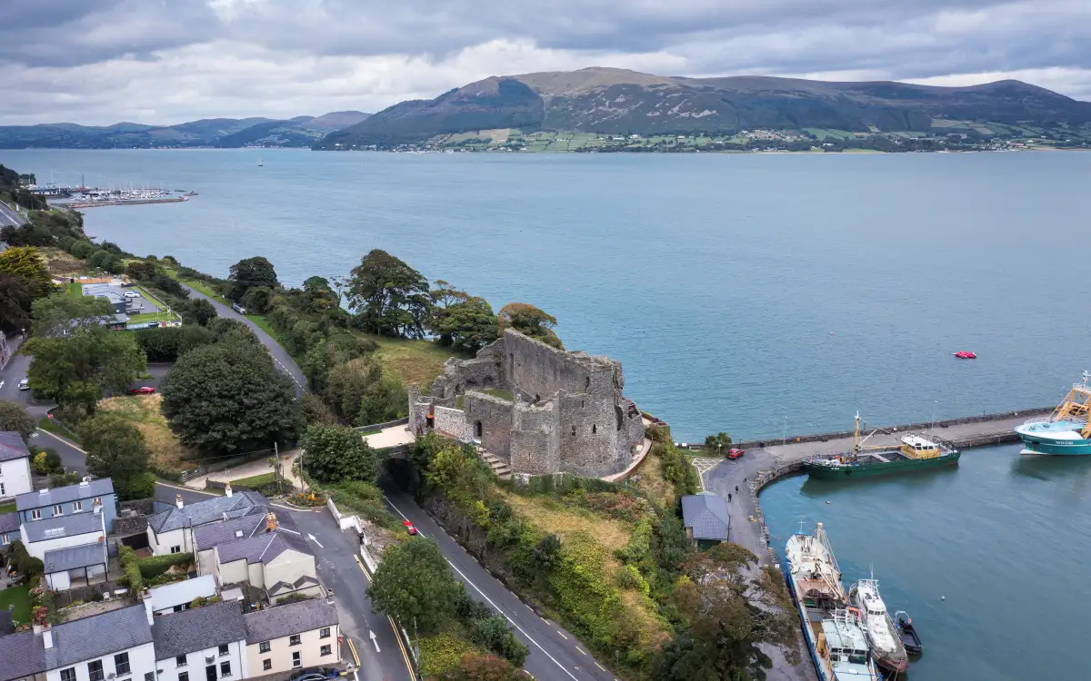 King John's Castle & Mournes_Carlingfrod